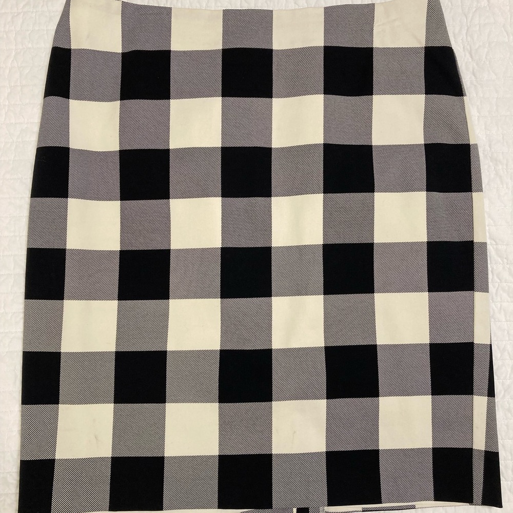 Talbots plad skirt